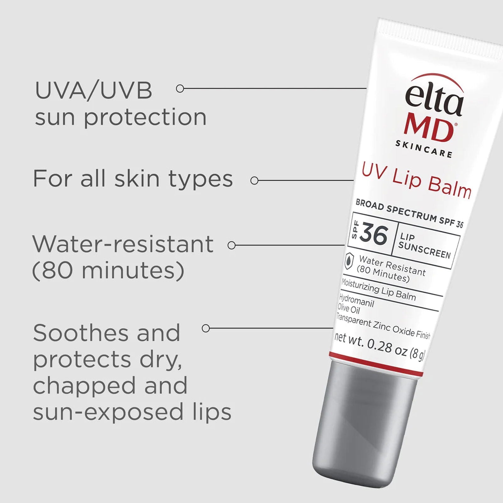 EltaMD® UV Lip Balm Broad-Spectrum SPF 36 - 0.28 oz