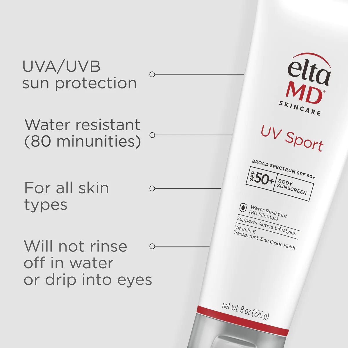 EltaMD® UV Sport Broad-Spectrum SPF 50 - 3 Oz